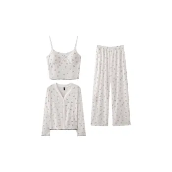 Maultiay Pajama Set Women's White