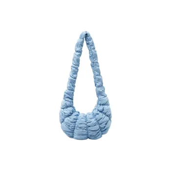 COS Polyester Kesa Bag Handbag Shoulder Bag Crossbody Bag Regular Women's Light Blue
