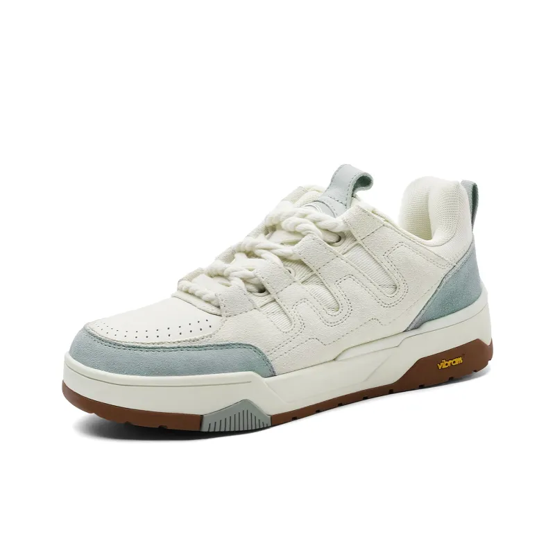 Dickies Low Top Skateboard Shoes Men's White Gray-1