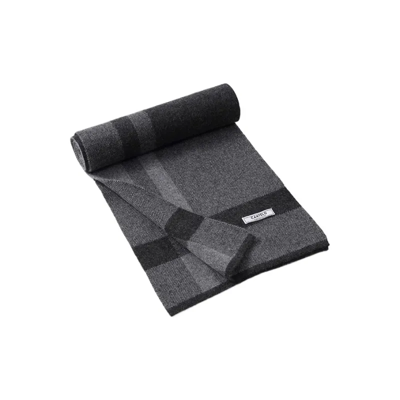 CARTELO Cashmere Knit Scarves Unisex-1