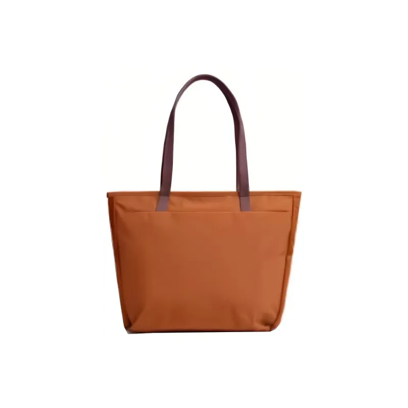 BELLROY Nylon Fabric Tote Bag, Shopping Bag, Handbag, Shoulder Bag Unisex Maple Leaf Brown-2