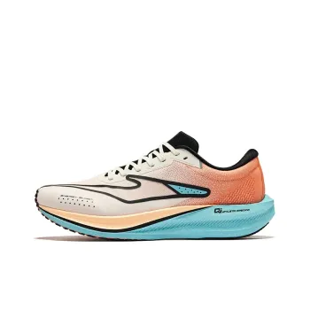 Erke Polar Wind 2.0 Slip Resistant Anti Rollover Low Top Running Shoes Men's Sunrise Color Scheme