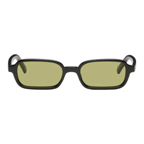 Le Specs Polymer Rectangular Sunglasses Women's Black
