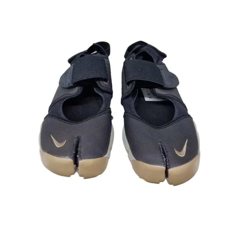 Nike Air Rift Anti Slip Wear Resistant Low Top Training Shoes Women's Black-3