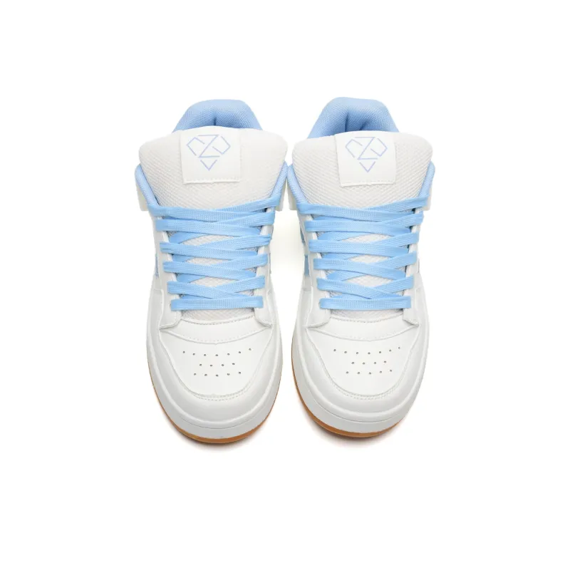 T628 Puffy Shoes, Box Slip Resistant, Abrasion Resistant, Lightweight, Breathable Low Top Skateboard Shoes Unisex-10