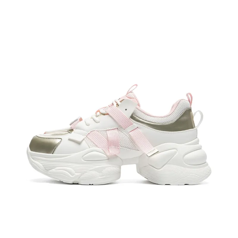 ZHR Sparkling Galaxy Cushioning Breathable Low-Top Chunky Sneakers Women's-23