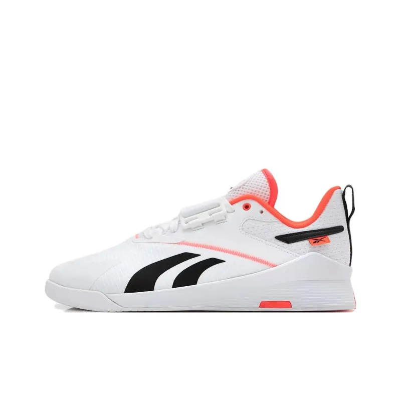 Reebok Lifter PR Anti Slip Wear Resistant Low Top Casual Running Shoes Men's White-0