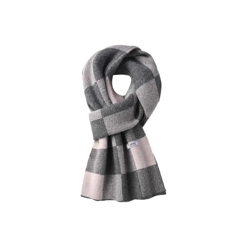 CARTELO Cashmere Knit Scarves Unisex-4