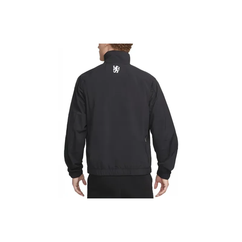 Nike Chelsea F.C. Revival Third Jackets Coats Men's Black-1