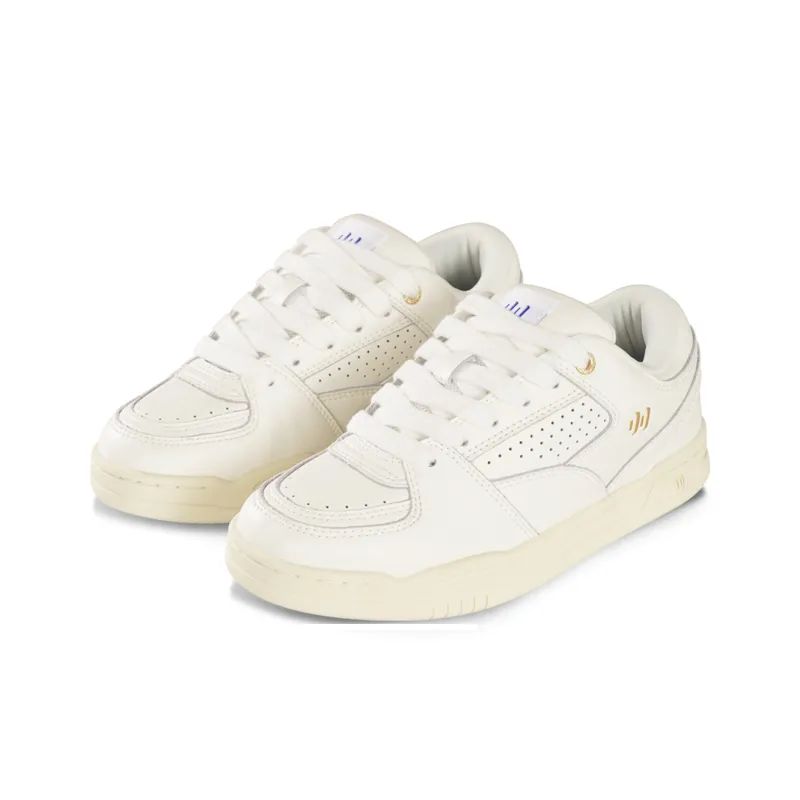 Ollieskate Air Force 1, Fashion White Sneakers Anti Slip Wear Resistant Low Top Skateboard Shoes Unisex White-2