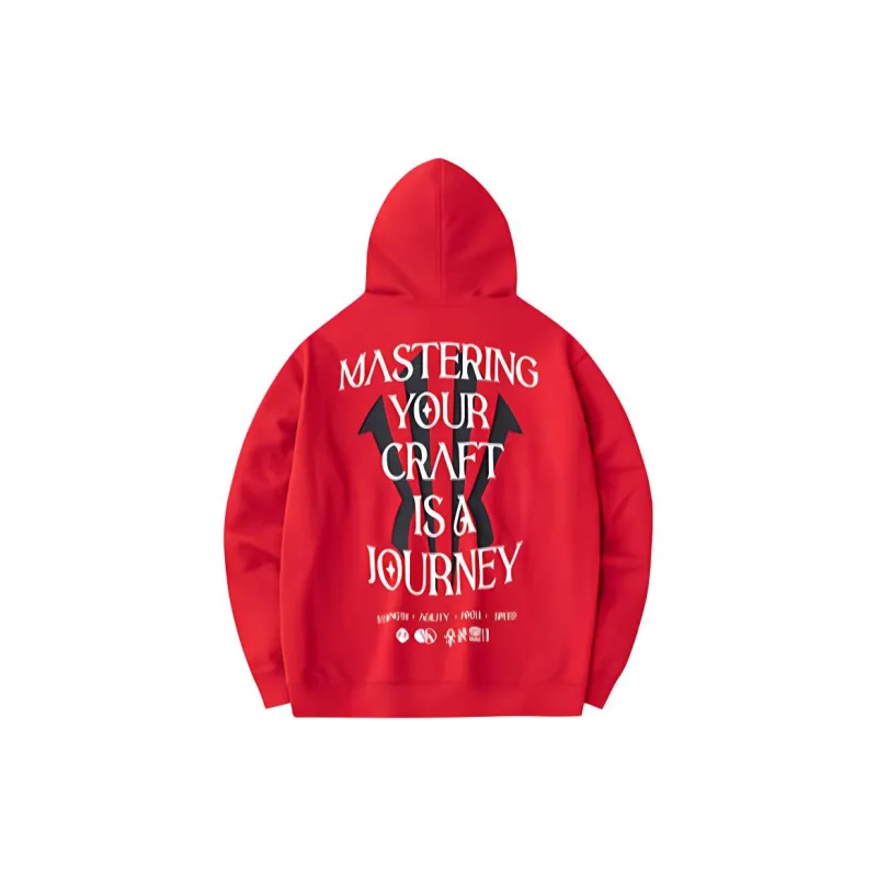 Anta Basketball Collection Sweatshirt Men's Maple Leaf Red-1