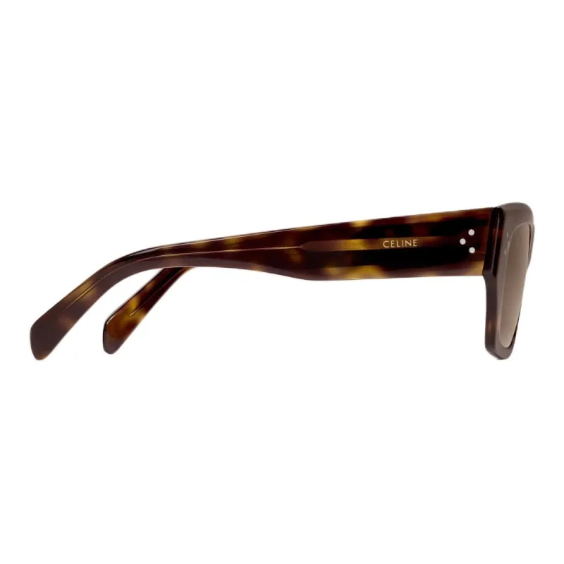 CELINE Black Frame 55 Sunglasses In Acetate-2