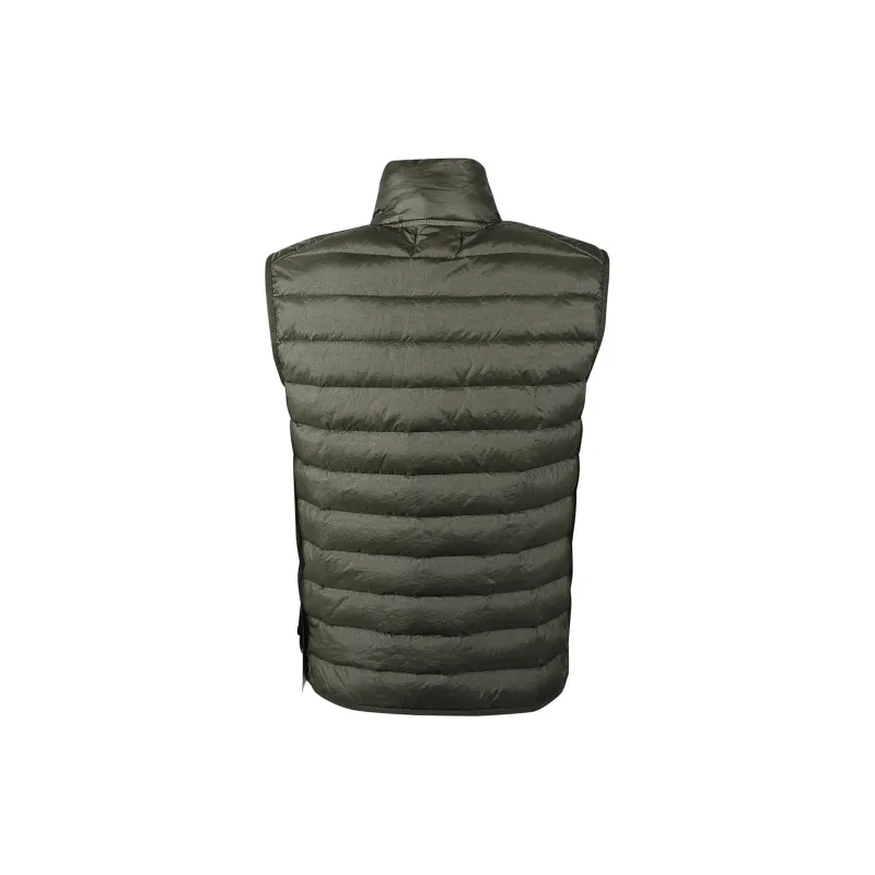 STONE ISLAND Compass Patch High Neck Padded Gilet-1