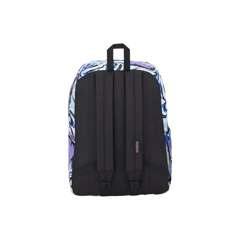 JanSport Polyester Backpack Regular Unisex Blue Purple-2