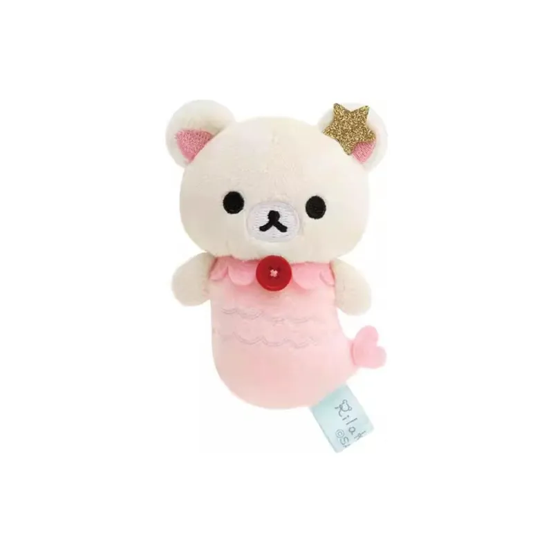 SAN X Ocean Mermaid Jellyfish Octopus Dolls Plush Pendant 6cm/7cm8cm/9cm Height-2
