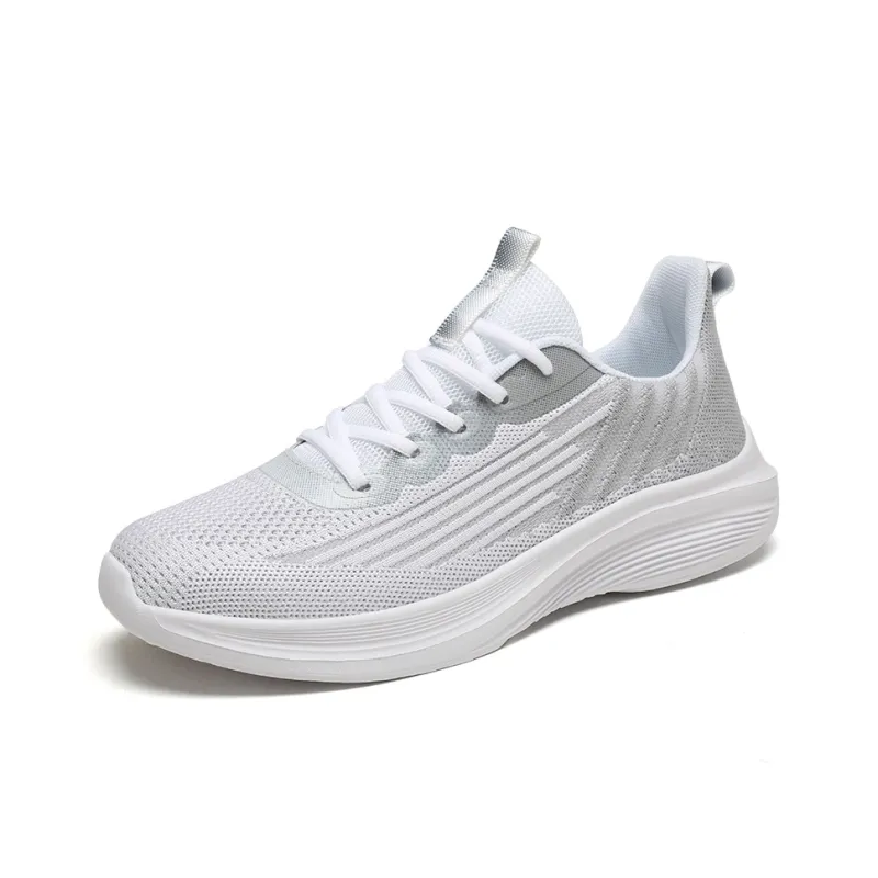 ZOVE Cushioned Slip-Resistant Abrasion-Resistant Low-Top Casual Running Shoes Unisex-7