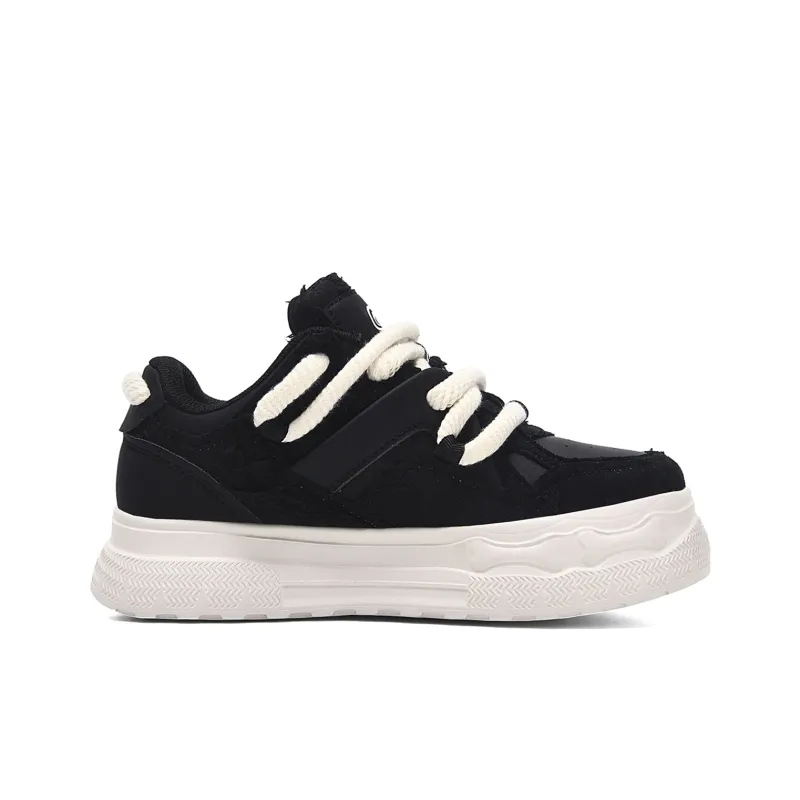 Q-AND Slip-Resistant Cushioning Wear-Resistant Low-Top Skateboard Shoes Unisex-15