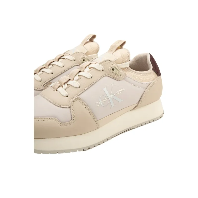 CKJ CALVIN KLEIN JEANS Low-Top Casual Shoes Men's Eggshell Color-6