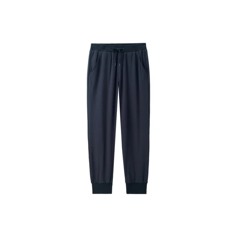 UNIQLO Knitted Sports Pants Men's Legend Blue-1
