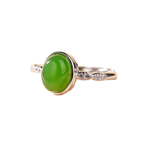 CHINA GOLD Hetian Jade Rings Women's