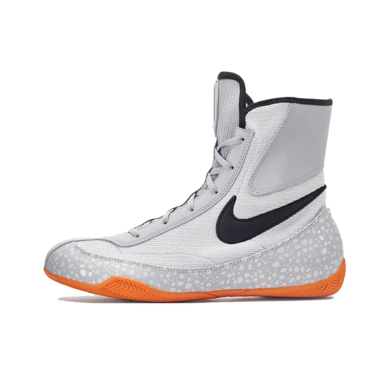 Nike Machomai 2 High Top Training Shoes Unisex Light Gray-0