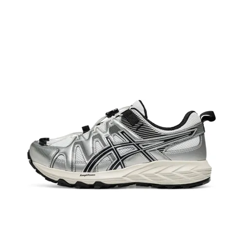 Asics GEL SONOMA FE Durable Breathable Low Top Running Shoes Women's Silver Black