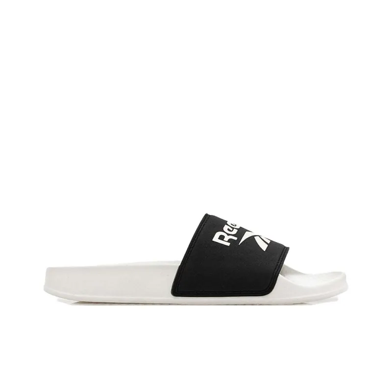 Reebok Fulgere Slide Slip Resistant Slide Slippers Unisex Black White-1
