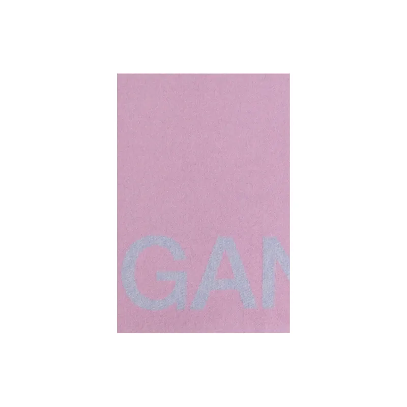 GANNI Fringed Scarf-2