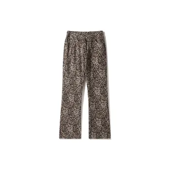 TESTUNG Jeans Unisex Leopard Print