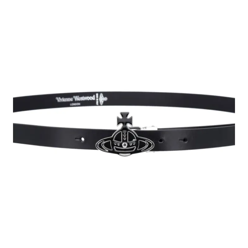 Vivienne Westwood Small Line Orb Buckle Belt-2