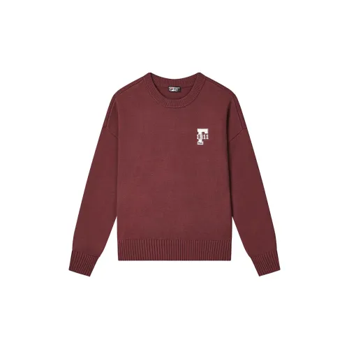 FILA ORIGINALE Sweatshirts Men Wine Red