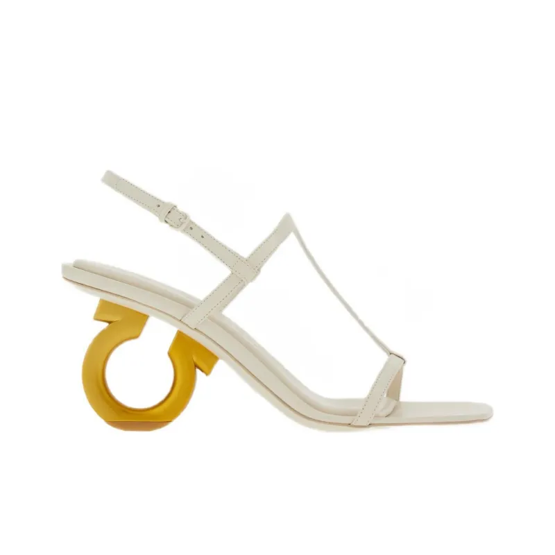 FERRAGAMO Elina Gancini-heel Sandals-1