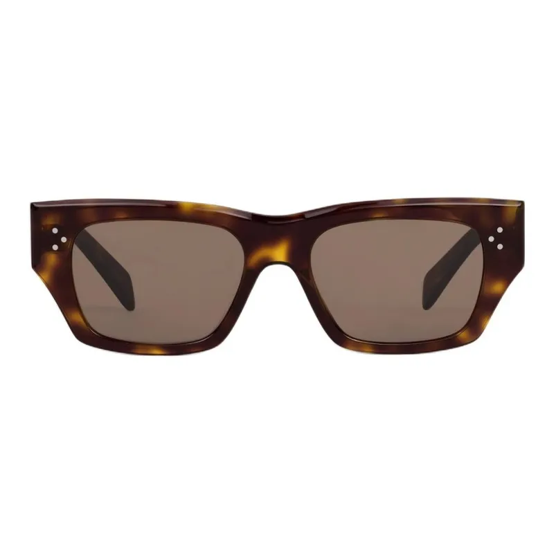 CELINE Black Frame 55 Sunglasses In Acetate-1