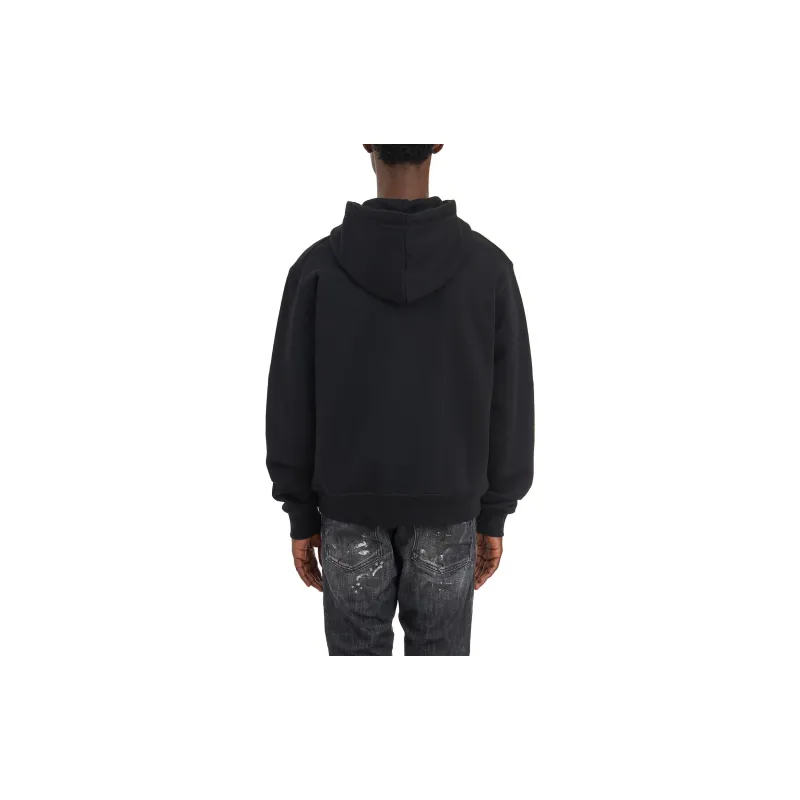 DSQUARED 2 Logo Printed Zip Up Hoodie-2