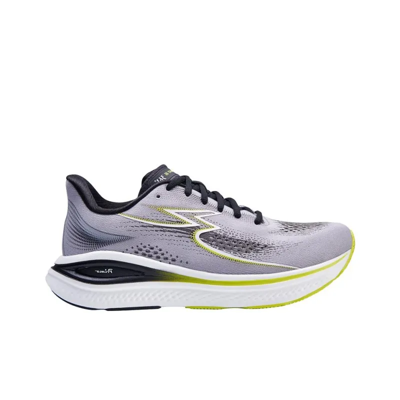 361° Cushioning, Slip Resistant, And Abrasion Resistant Low Top Running Shoes Men's Gray Black-1