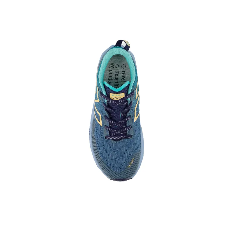 New Balance Anti-Slip Wear-Resistant Low-Top Running Shoes Women's Blue-3