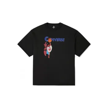 Converse x Space Jam T Shirt Unisex Black