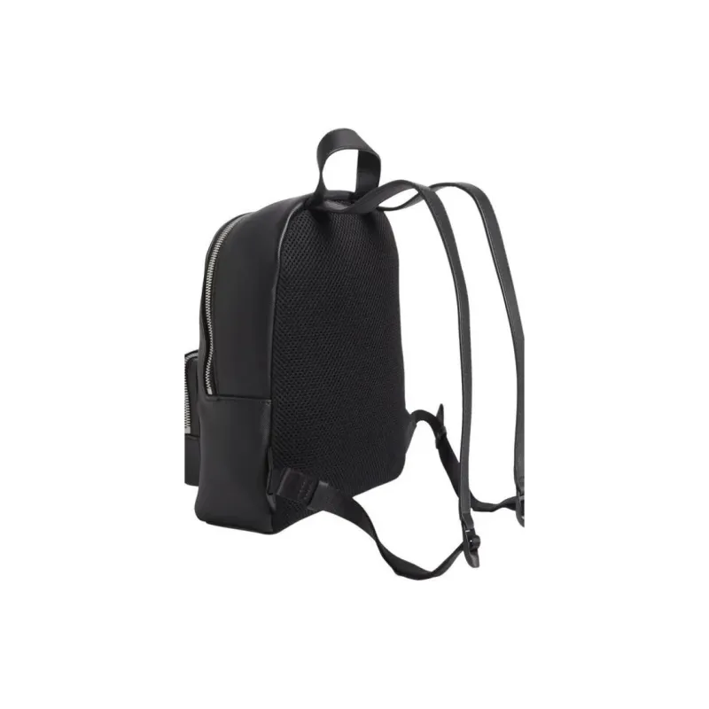 CALVIN KLEIN Polyurethane Backpack Men's Black-2