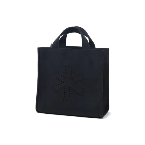 Snow Peak Vegan Leather Tote Bag, Shopping Bag, Handbag Mini Women's Black