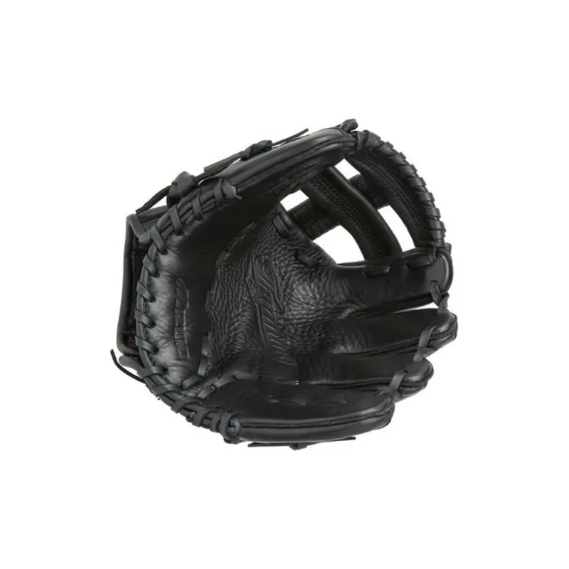 Mizuno Baseball Gloves Pitching Glove Top Grain Cow Leather Unisex Black-3