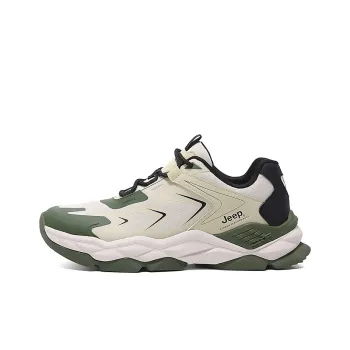Jeep Anti Slip Wear Resistant Breathable Lightweight Low Top Trekking Shoes Men's Sand