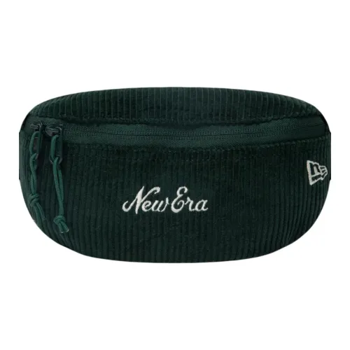 New Era Cotton Fanny Pack Unisex Dark Green