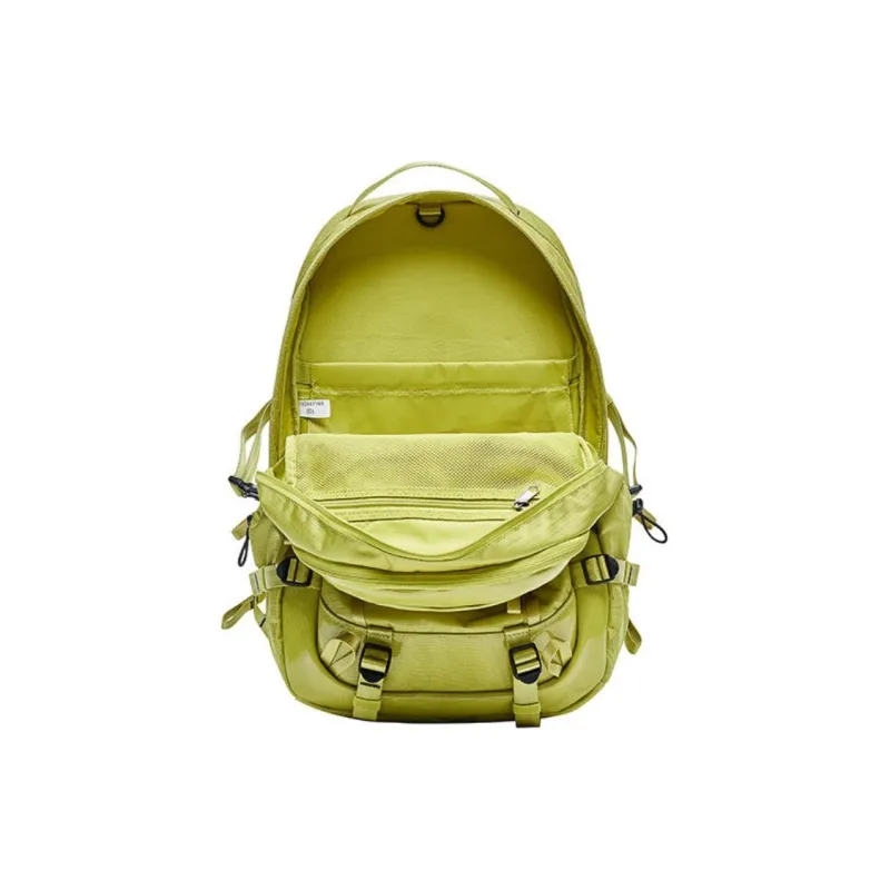 Anta BaiChuan Polyester Backpack Unisex Autumn Stand Yellow-3