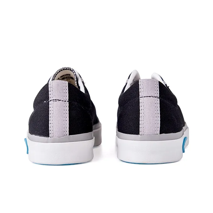 IT'S WEIRD Anti Slip And Wear Resistant Lightweight Low Top Skateboard Shoes Unisex Black Gray Color-7