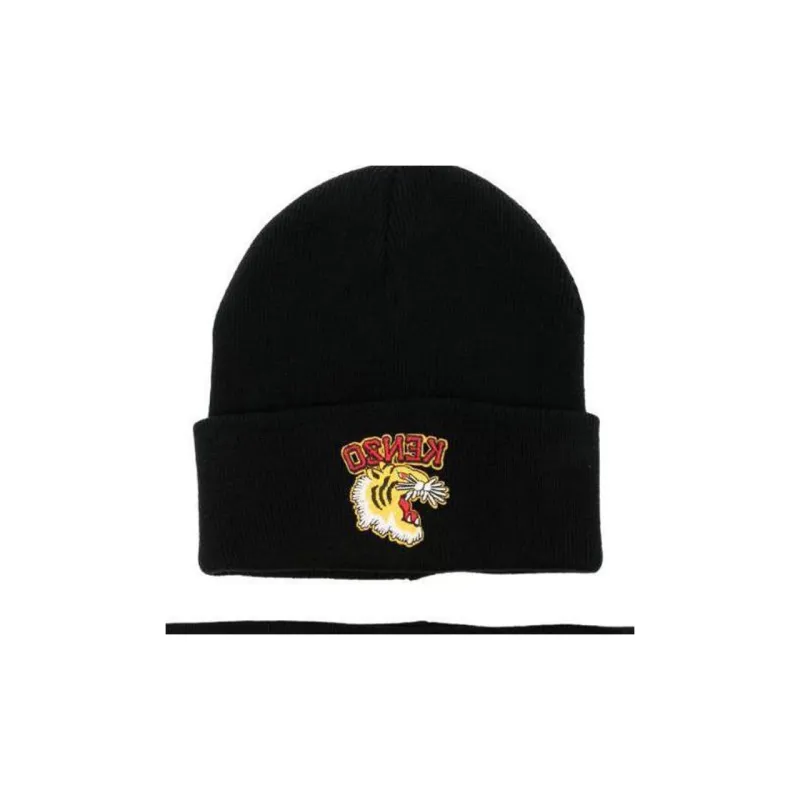 KENZO Knitted Beanie And Scarf Set-2