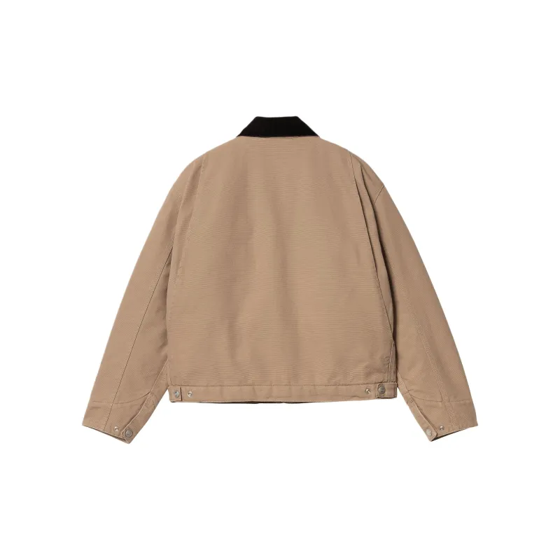 Carhartt WIP FW24 W' OG Detroit Jacket Jacket Women's Peanut Butter Color-1