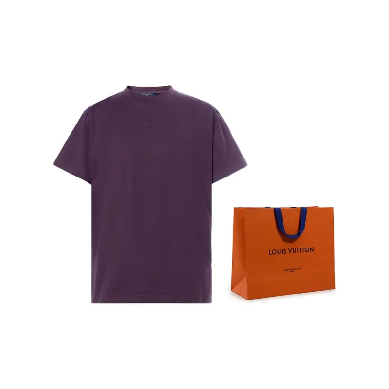 LOUIS VUITTON SS24 T Shirt Men's Purple-1