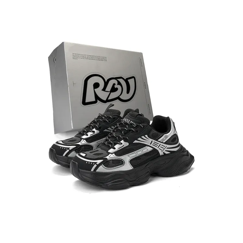 RBV Slip Resistant Low Top Chunky Sneakers Unisex Box-5