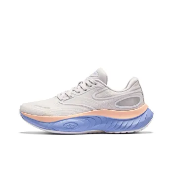 Erke Cushioning Low Top Running Shoes Women's Absolutely Purple Pink