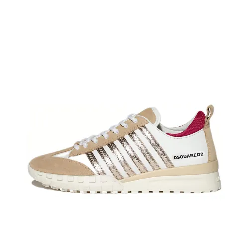 DSQUARED2 Contrast-panel Low-top Sneakers